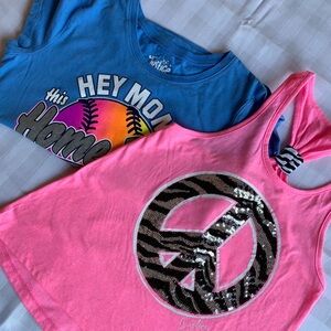 Justice T-shirt & Tank Top‎ Size 12